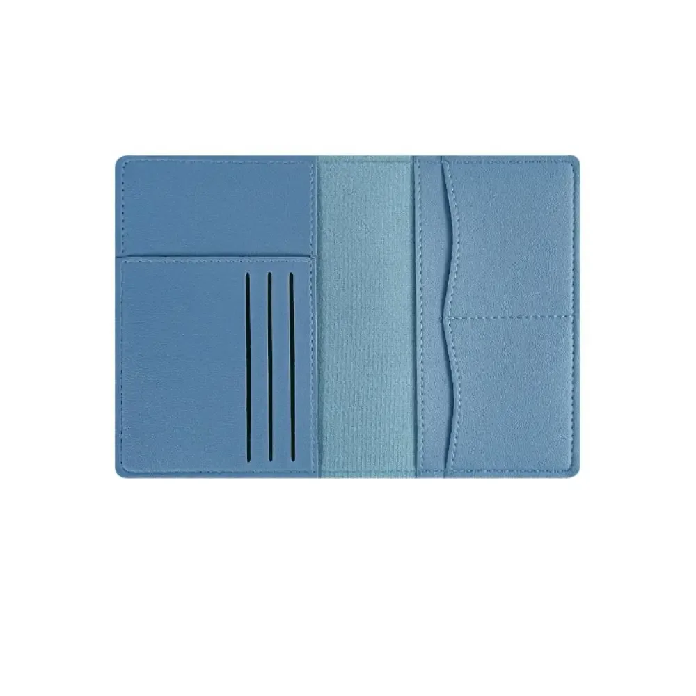 housse de passeport de voyage en pu, multifonction, plusieurs emplacements pour cartes, sac de passeport, accessoires de voyage, grande capacité