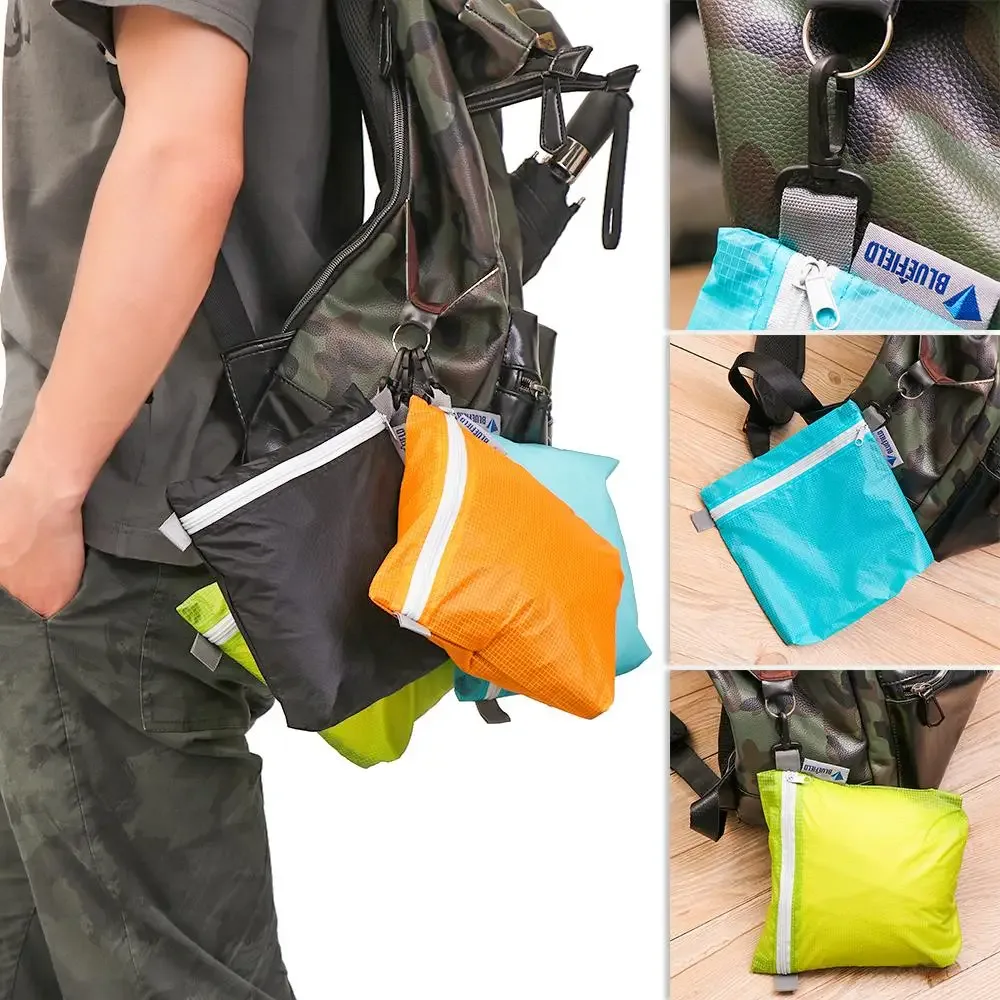 Sac à dos portable avec fermeture éclair, sac de voyage étanche, sac de natation extérieur, sac à cosmétiques, housse de pluie, outil de rangement pour thérapeute