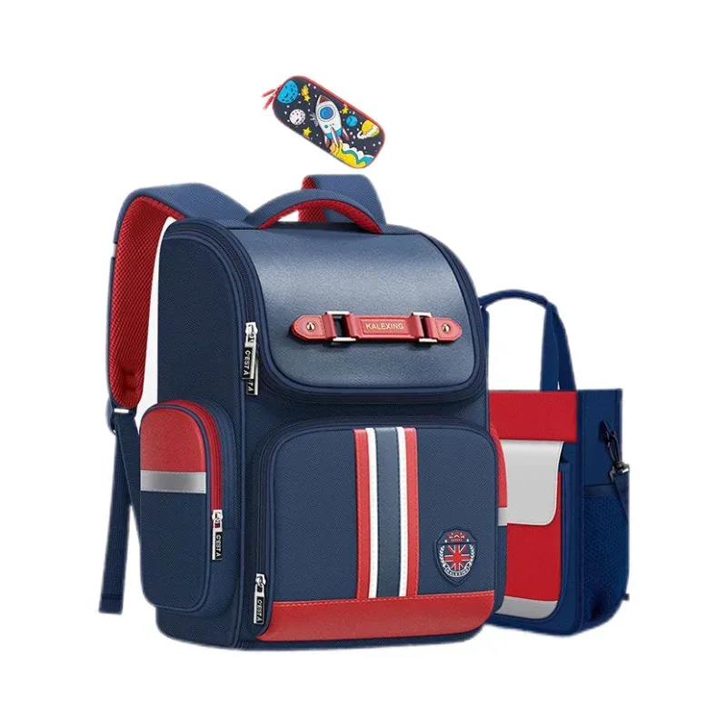 sac à dos orthopédique pour enfants, sac d'école étanche en nylon pour filles et garçons, sac de livre primaire pour enfants de 1 à 3 ans