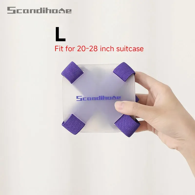 scandihome sangle de bagage de voyage ceintures de valise réglables bagages croisés valise boucle d'emballage sangle élastique protéger cravate
