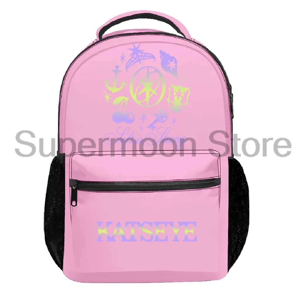 kpop katseye soft is strong sac à dos 2025 beau chaos tour femmes hommes sac à dos sac de voyage décontracté unisexe sac à dos en plein air