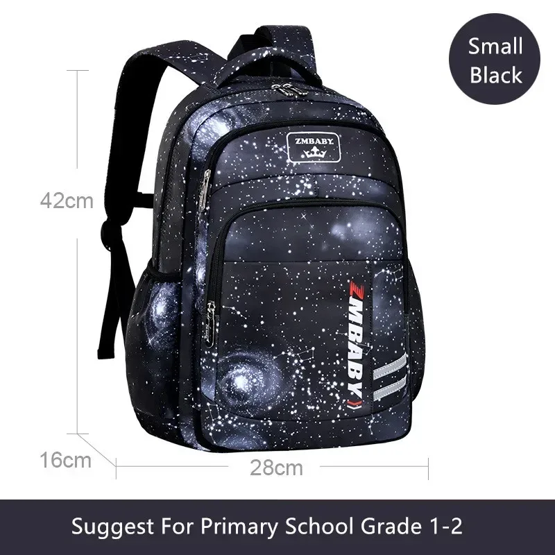 space star sac à dos d'école étanche pour garçons sacs d'école primaire de grande capacité sac de livre pour adolescents sac à dos de voyage pour étudiants