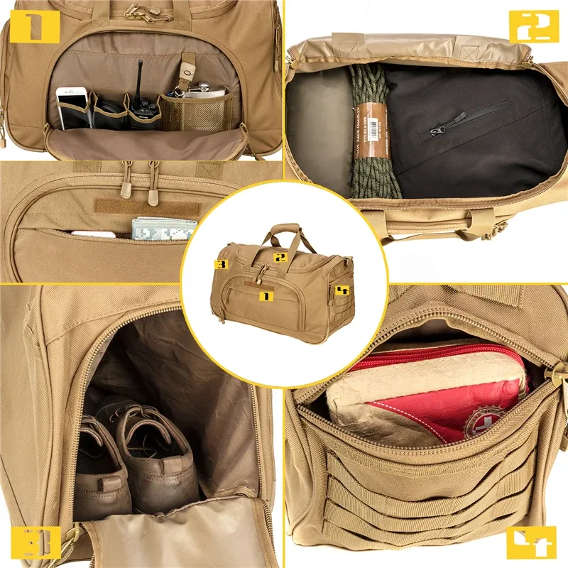 sacs de sport de voyage pliables de 40l, sac de sport, bagage Ă main, sac de sport avec compartiment pour chaussures pour hommes et femmes, 6 couleurs