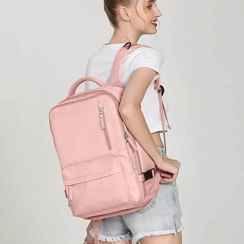 sac à dos de voyage en nylon de haute qualité pour femmes, grande capacité, sacs à dos de cabine pour ryanair, sac à dos pour ordinateur portable d'affaires pour hommes.