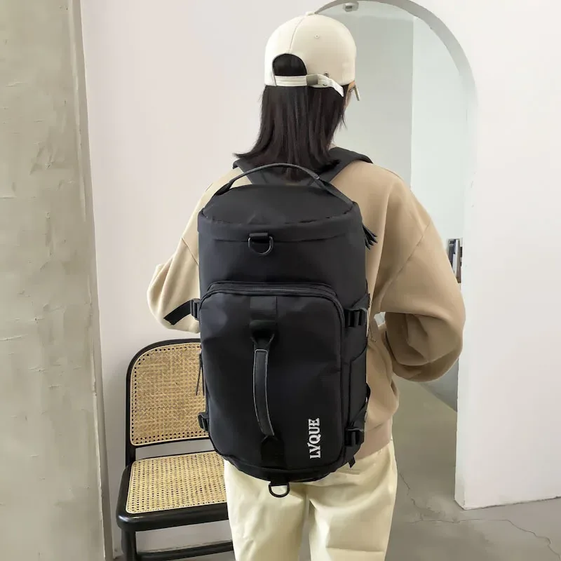 Grand sac à dos de sport pour hommes et femmes, sac de voyage, fitness, entraînement, camping, extérieur, salle de sport, 138