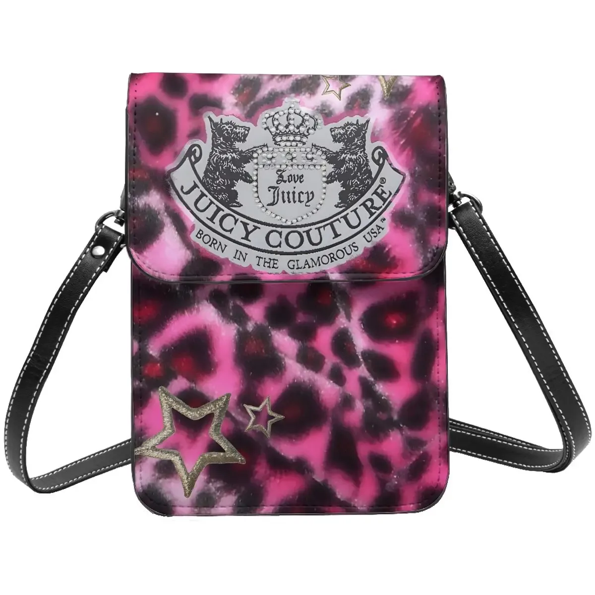 sacs à bandoulière pour femmes j-juicy-c-couture, portefeuilles, sac à main pour téléphone portable à écran tactile, sac à main en cuir souple avec sangle