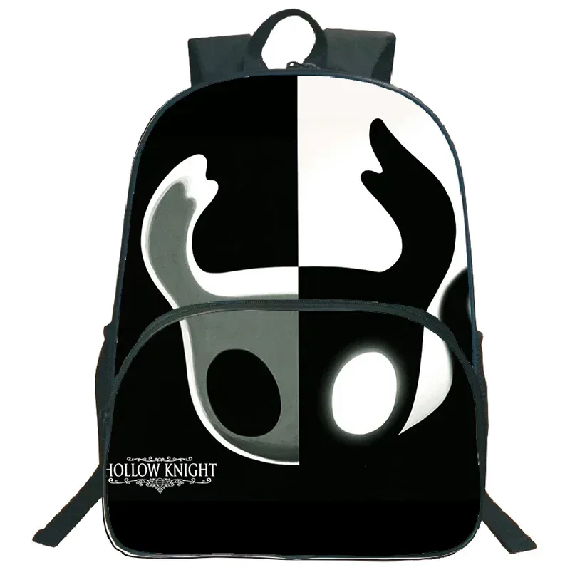 sac d'école léger sac à dos de chevalier creux jeu de dessin animé impression cartable pour enfants sac à dos de grande capacité garçons filles sac à dos de voyage