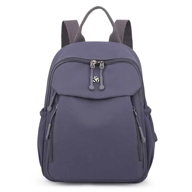 sac à dos en nylon imperméable pour femme, sac à dos solide, sacs d'école décontractés, sac de voyage, sac initié par les filles, haute qualité, nouveau