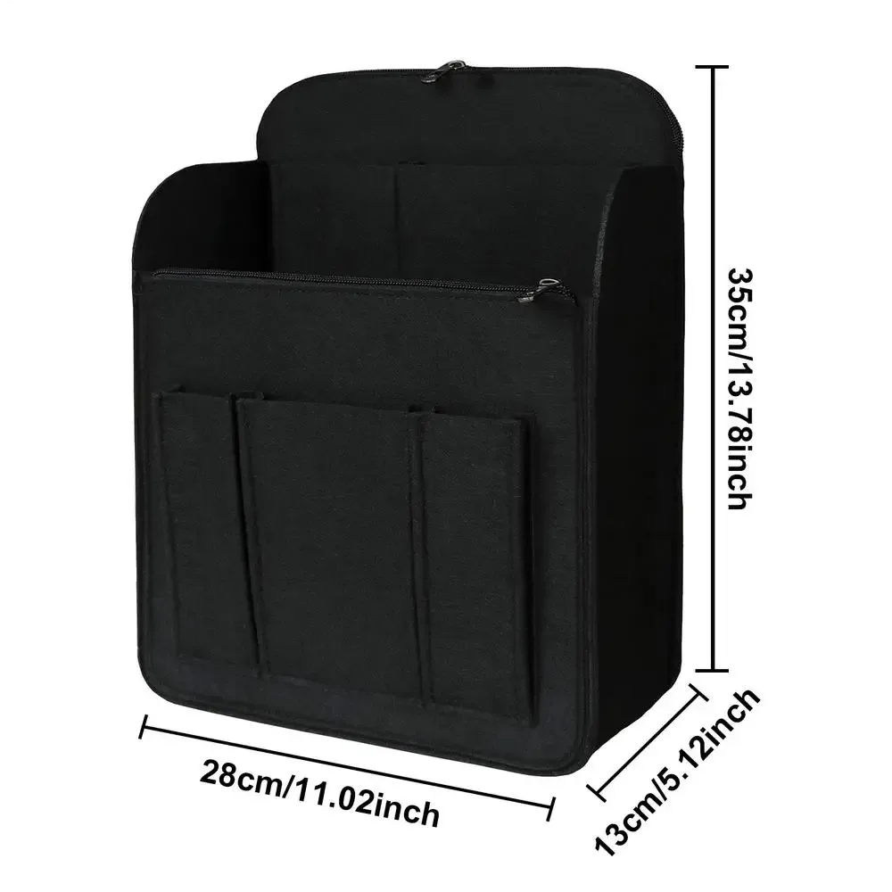 organisateur de sac à dos, sac de rangement portable de grande capacité, pochette multi-poches pour sac à dos, pochette de rangement pour cosmétiques et téléphone