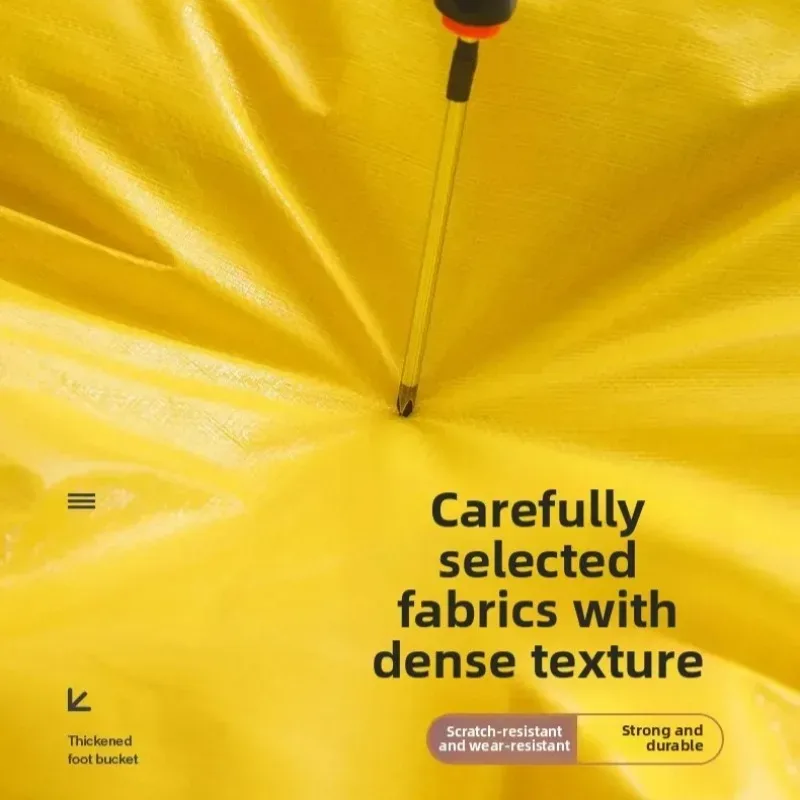 sac de déménagement de grande capacité 180l, sac à bagages épais et écologique, sac tissé imperméable, sac de transfert et de stockage résistant à l'usure.