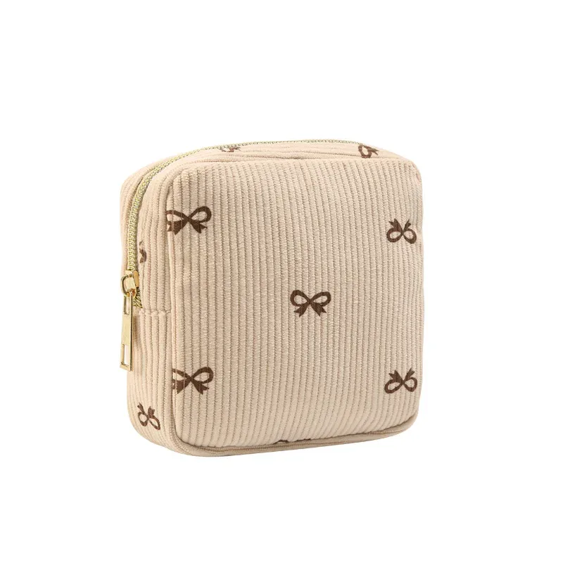 étui pour serviettes hygiéniques, maquillage à la mode, rouge à lèvres, mini pochette de rangement de cosmétiques pour femmes, sacs d'organisation de voyage, petite pochette 2025