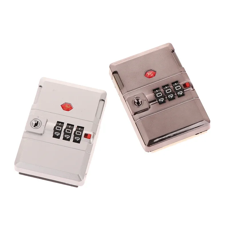 cadenas à combinaison à 3 chiffres en métal pour valise de voyage, coffre, armoire à code, coffret cadeau