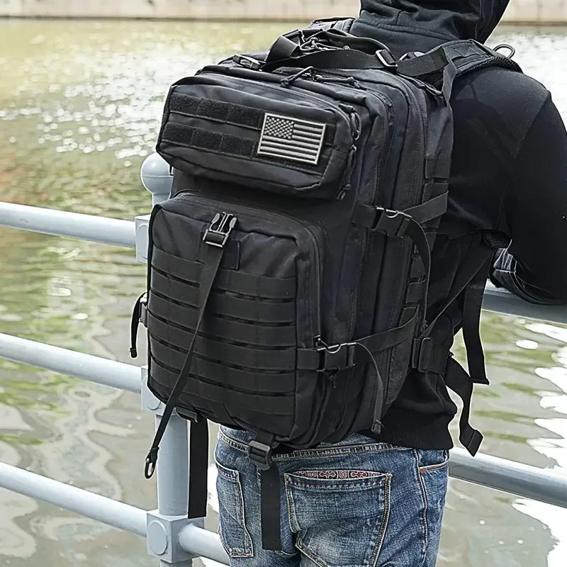 30/45l homme sacs à dos tactiques hkingtravel sacs survie en plein air 3p sac d'assaut edc molle pack pour trekking sac de chasse