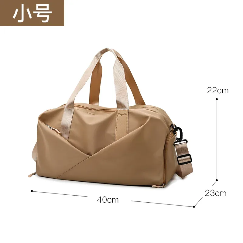 sac de sport personnalisé avec logo pour enfants, femmes, hommes – sac de voyage étanche pour vêtements secs et mouillés, sac à main, sac de natation, sac de week-end, sac d'entraînement de fitness – impression photo et nom