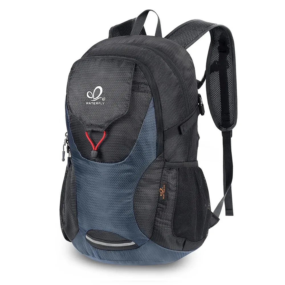 waterfly léger pliable randonnée sac à dos 30l pliable voyage sac à dos pochette d'ordinateur ultraléger camping jour pack pour femme homme