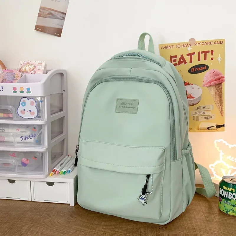 nouveau femme mode dame haute capacité étanche collège sac à dos à la mode femmes sacs d'école pour ordinateur portable mignon fille voyage livre sac cool