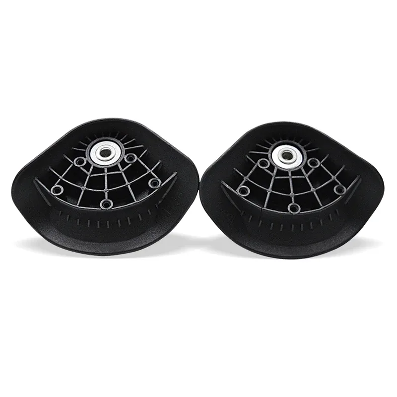 roue de remplacement a57 pour bagages, pivotante, universelle, noire, double rangée, pour valises a57-fsl