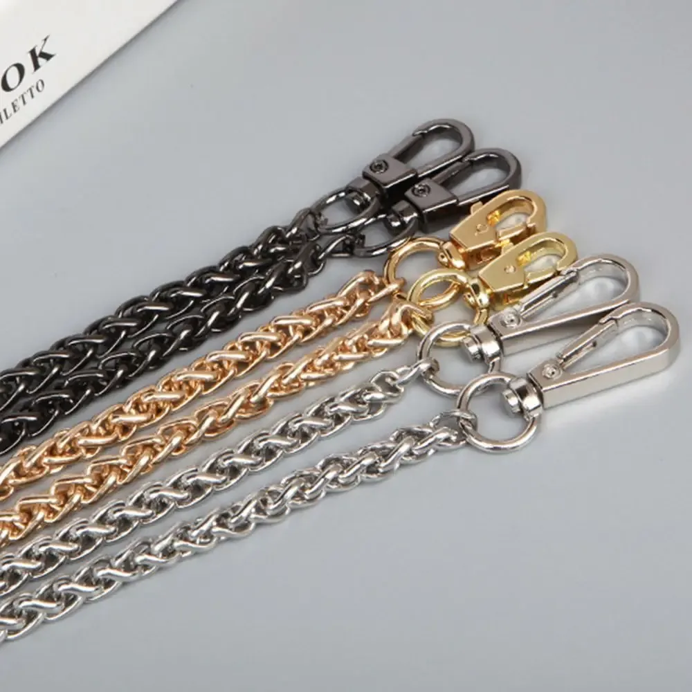 jofor-poignée en aluminium argenté, 60cm 120cm, pièce de rechange pour bijoux, sac de direction