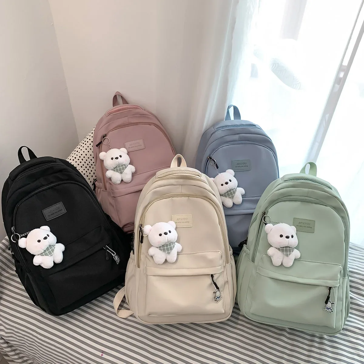 nouveau mode féminine hommes haute capacité étanche collège sac à dos à la mode femmes sacs d'école pour ordinateur portable mignon fille voyage livre sac cool