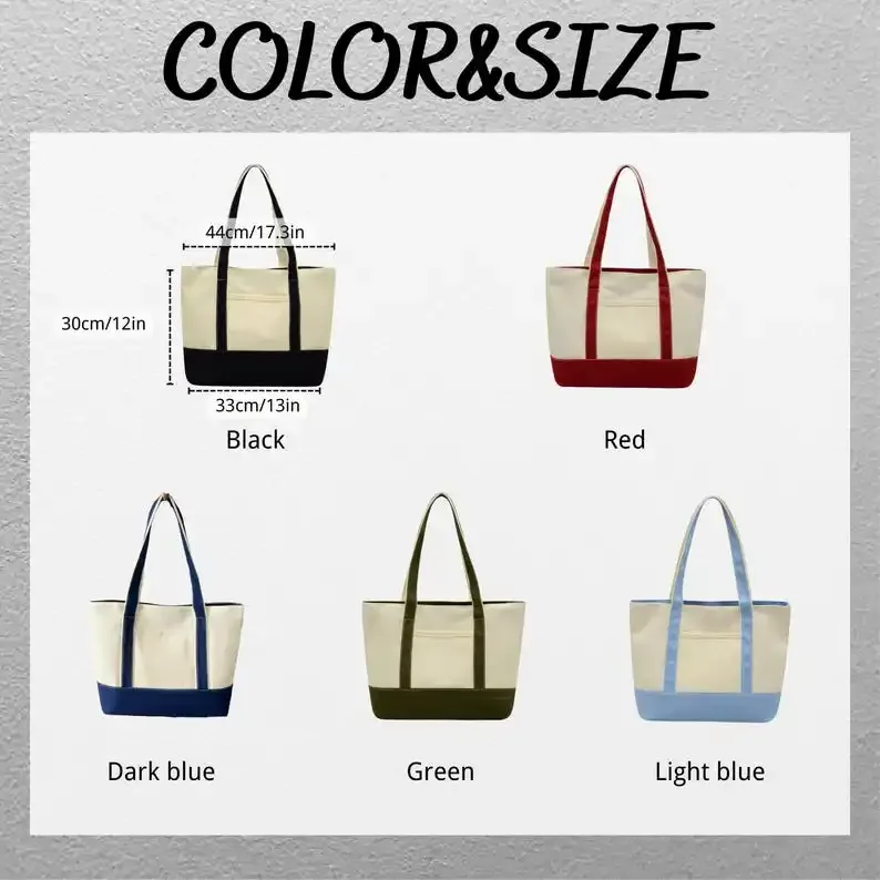 sac fourre-tout personnalisé en toile, sac fourre-tout avec nom et logo personnalisés, sacs à mots personnalisés, cadeau de mariage, cadeau pour demoiselle d'honneur, sac de plage en toile, sac de transport