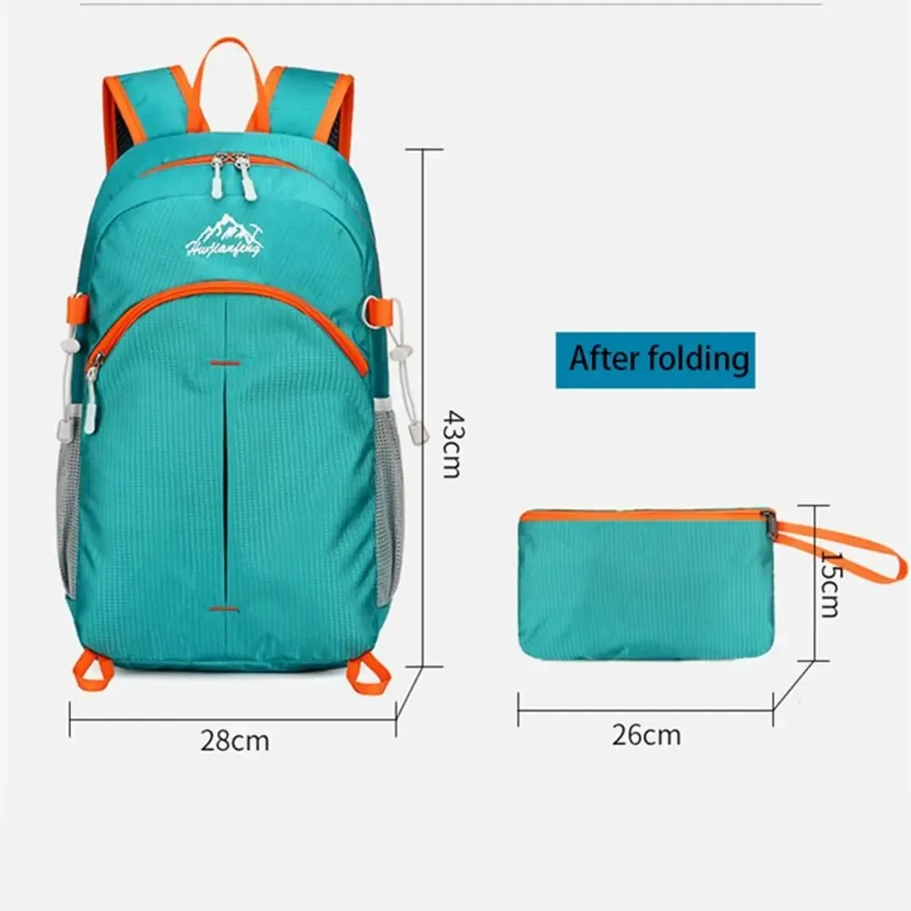 sac à dos pliable grande capacité, imperméable, pour activités de plein air, sac de voyage, sac de sport, sac d'escalade
