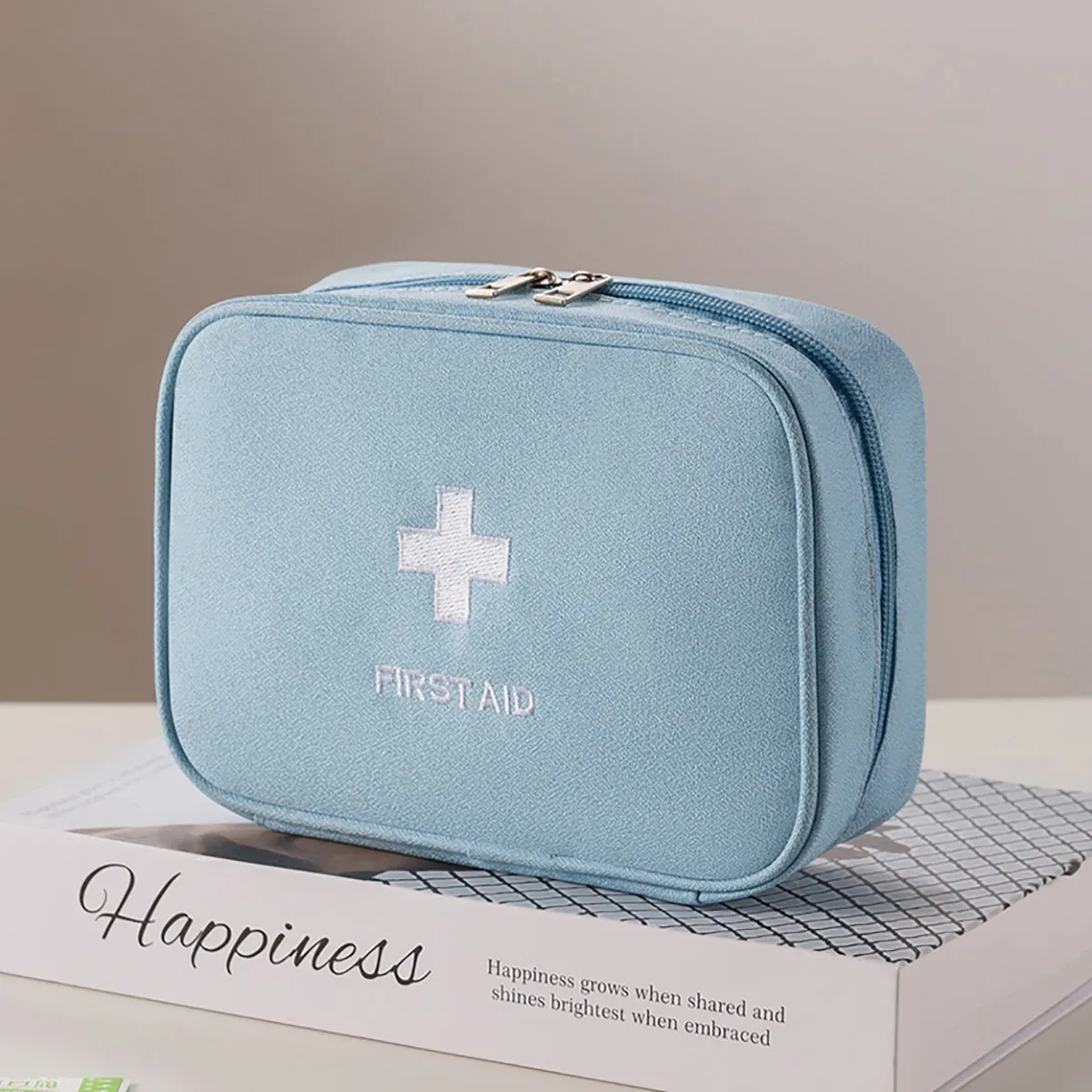 sac à médicaments portable d'extérieur de grande capacité pour hommes et femmes, petit voyage, fournitures médicales, outils, pochette de rangement, fourre-tout, sac à capsules