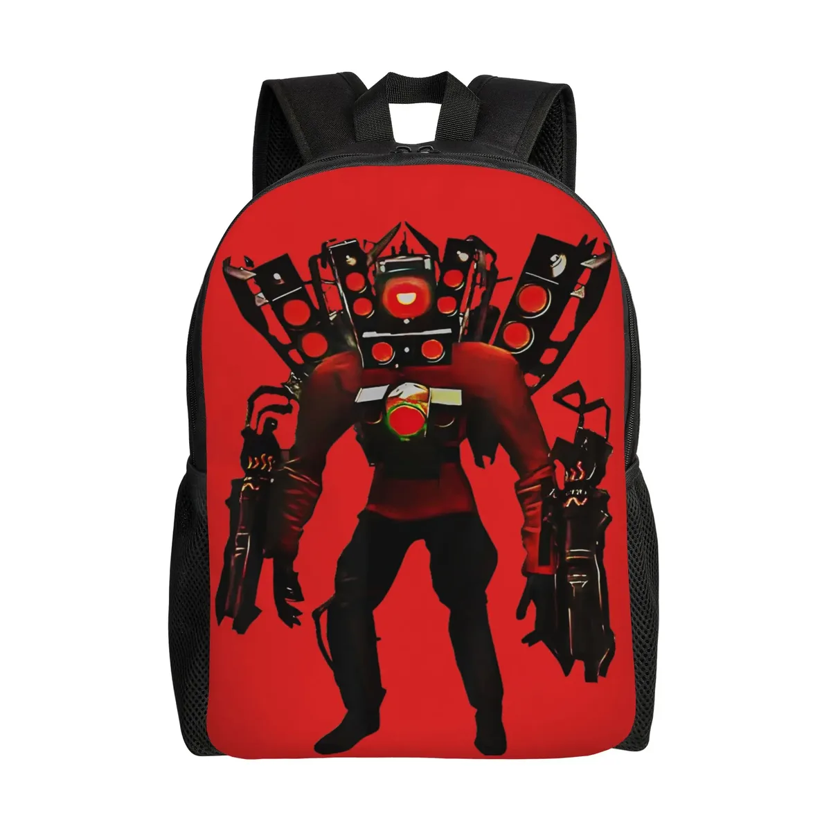 sac à dos titan speakerman pour hommes, femmes, adolescents, lycéens, travail, collège, avec poche, skibidi toilet