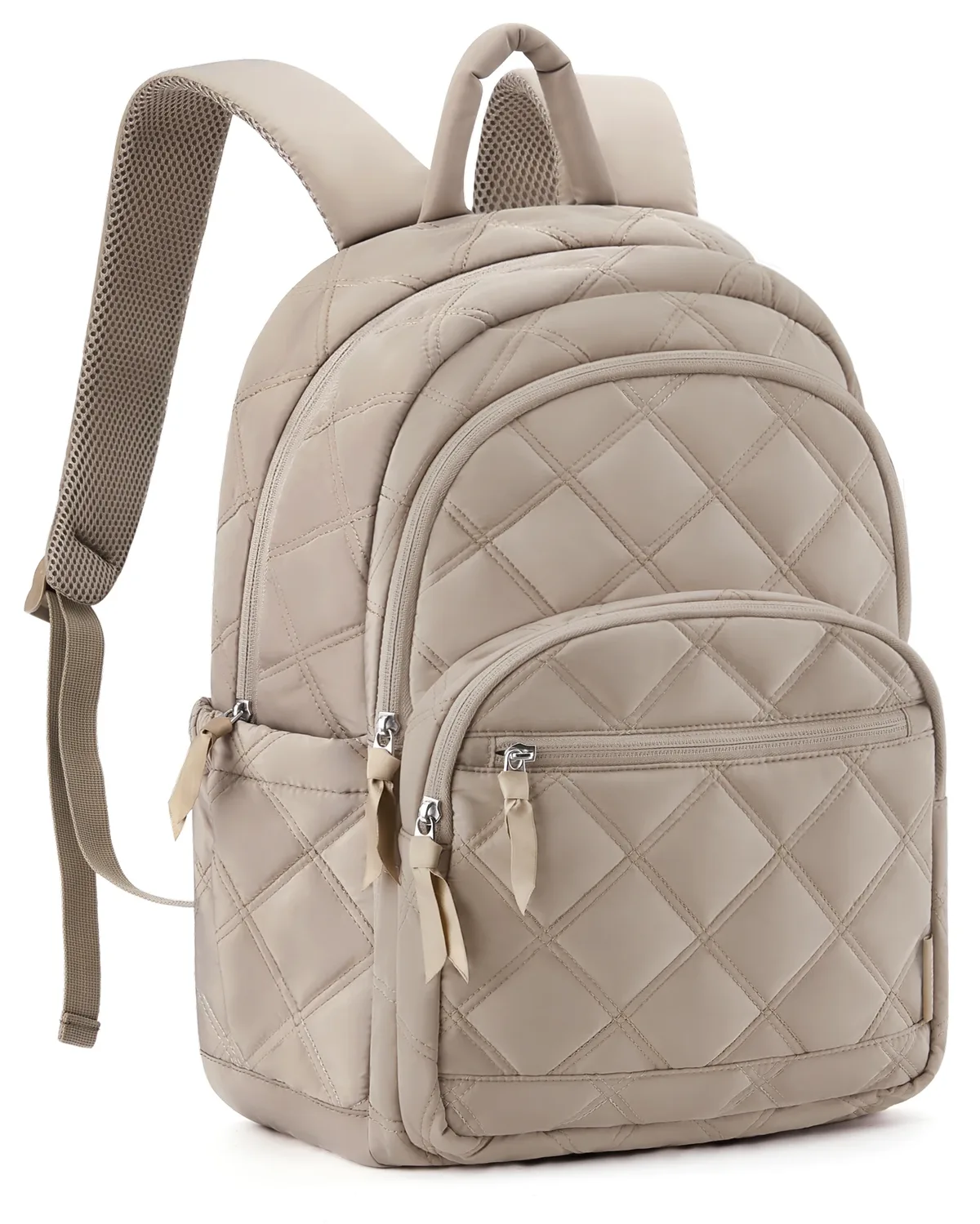 bagsmart 15.6 "sac pour ordinateur portable haute capacité à la mode collège sac à dos pour femmes mignon voyage livre sac point fille école sac à dos