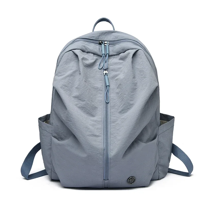sac à dos en nylon pour femmes, grande capacité, léger, imperméable, sac à dos décontracté de style coréen pour les voyages, l'école, la randonnée, les sports de plein air
