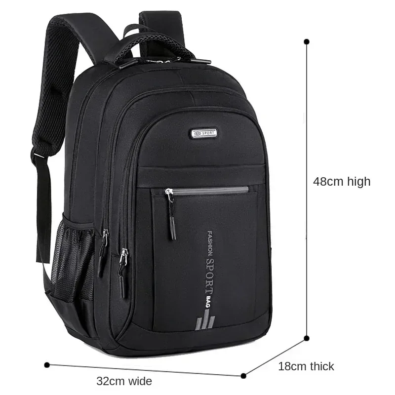 sacs à dos pour hommes oxford sac à dos étanche sac d'ordinateur d'affaires sac à dos de voyage décontracté cartable pour lycéens