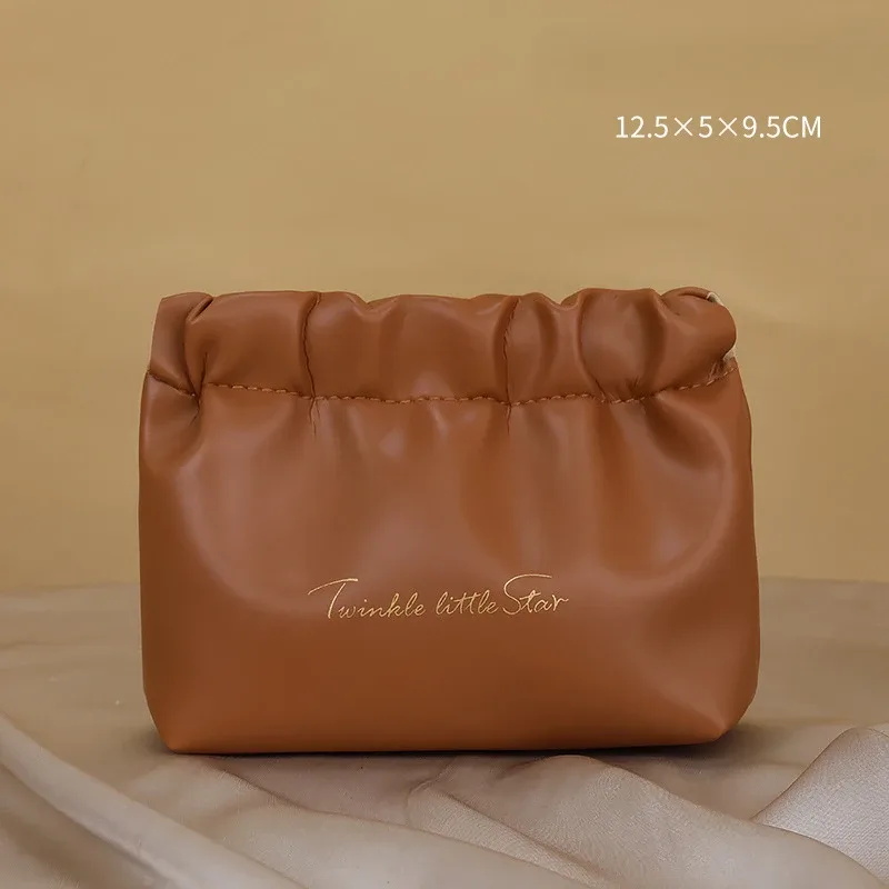 sac de voyage de grande capacité pour cosmétiques, pochette de maquillage portable en pu pour femmes, trousse de toilette imperméable, trousse de toilette multifonctionnelle