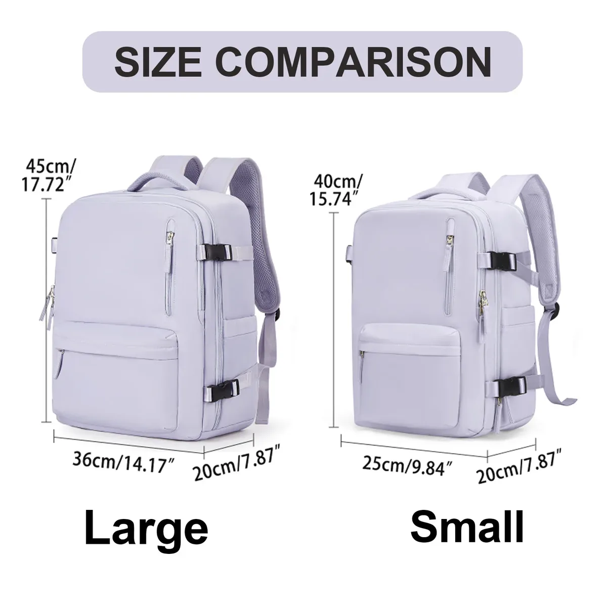 sac à dos de voyage de cabine pour femmes, sac pour ordinateur portable, grande capacité, easyjet, sac à main 45x36x20, ryanair 40x20x25, sac résistant à l'eau
