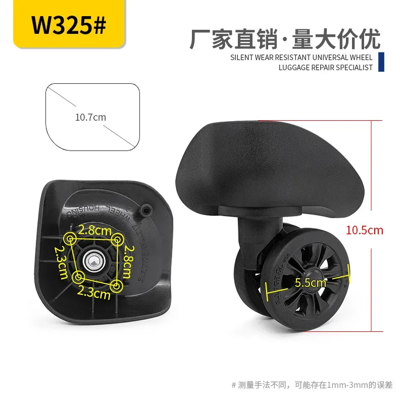 accessoires pour valises : roues universelles, poignées télescopiques, roulettes pour valises de voyage, roues pour coffres de loisirs, roues pour valises rigides en pc - guangzhou yongfeng