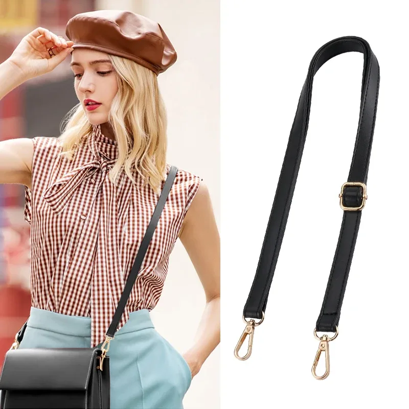 sac à main en cuir pu pour femmes, accessoires de 35cm, sacoche à bandoulière durable, sangle d'épaule de remp