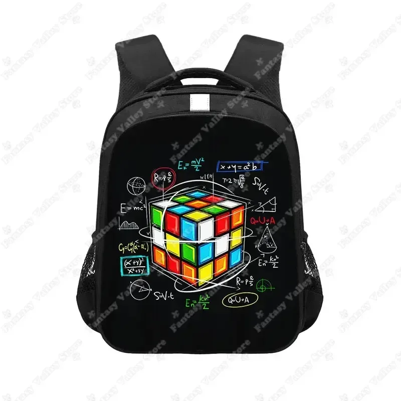 sac à dos imprimé magic cube, carré magique, sac à dos pour enfants, sacs d'école pour adolescents, sac à dos pour ordinateur portable, sac de livre, cadeau