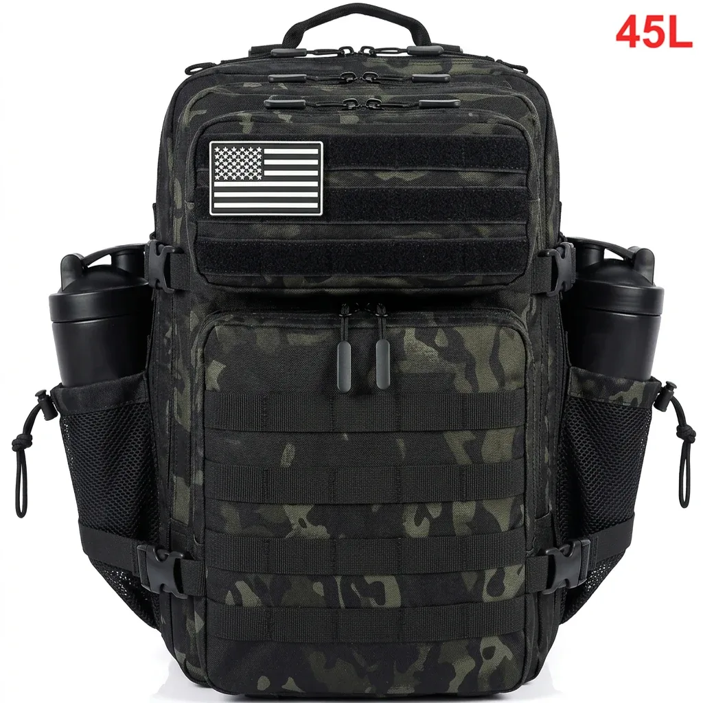 25l 35l 45l militaire tactique sac à dos hommes sports de plein air voyage randonnée bug out sac camping survie assaut chasse sac à dos