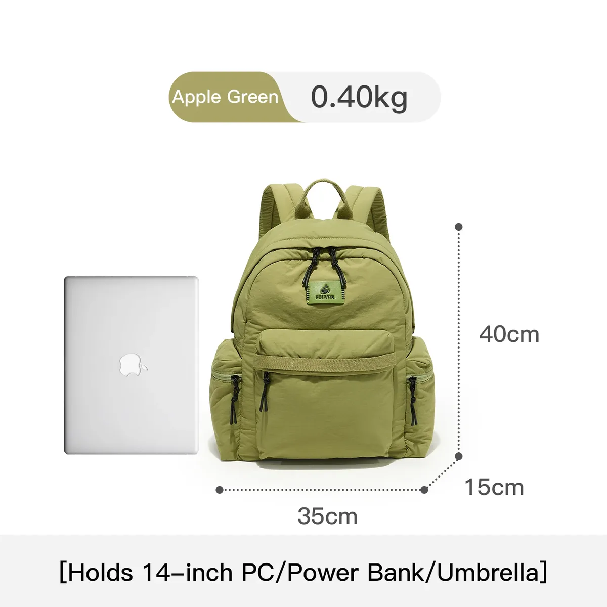 sac à dos tendance fouvor 2026 pour femme, léger, décontracté, pour voyage, étudiant, école, trajets urbains, cabine, 3072-05