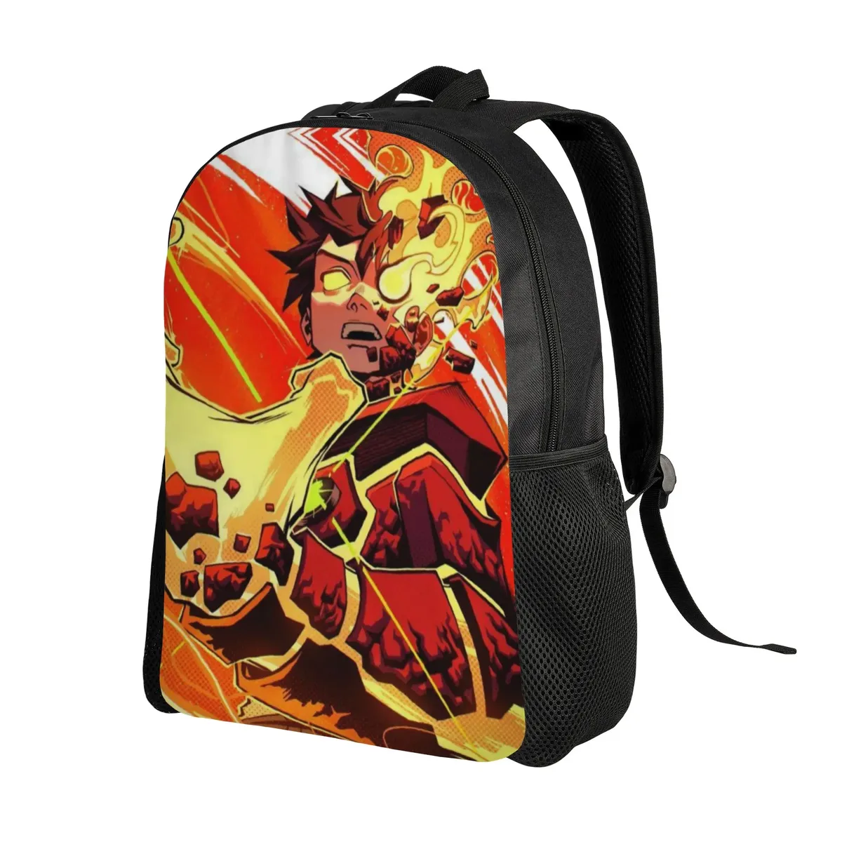 sac à dos multifonction ben 10 heatblast fiery character pour la rentrée scolaire, sac à dos pour étudiants ben 10