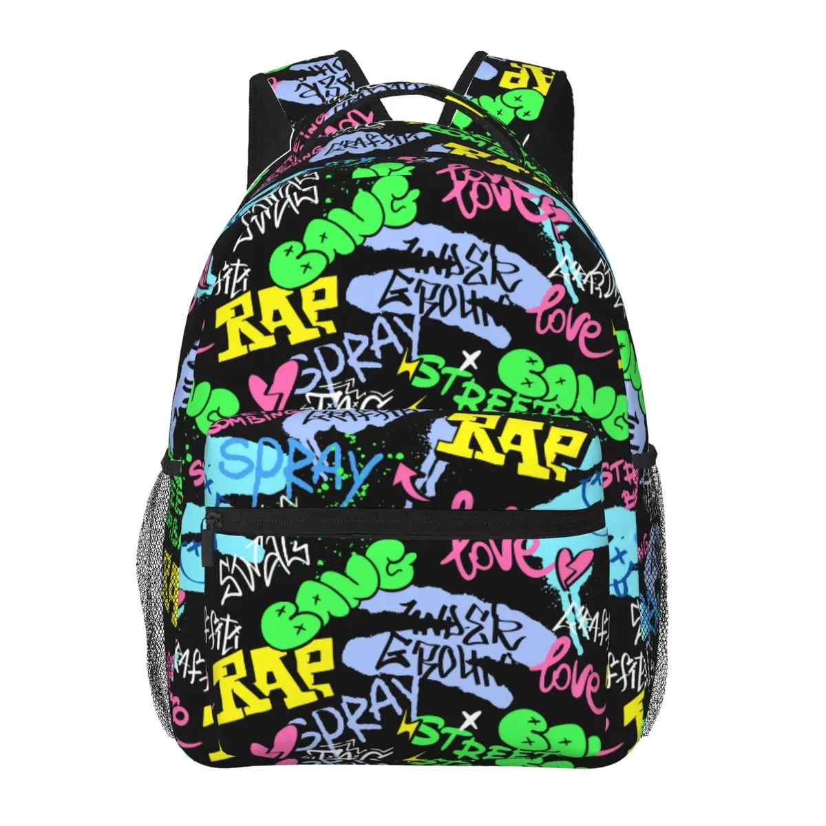 sacs à dos graffiti amusants, sacs à dos pour ordinateur portable, sacs à dos pour ordinateur, sacs à dos de randonnée, sacs à dos de voyage pour femmes et hommes