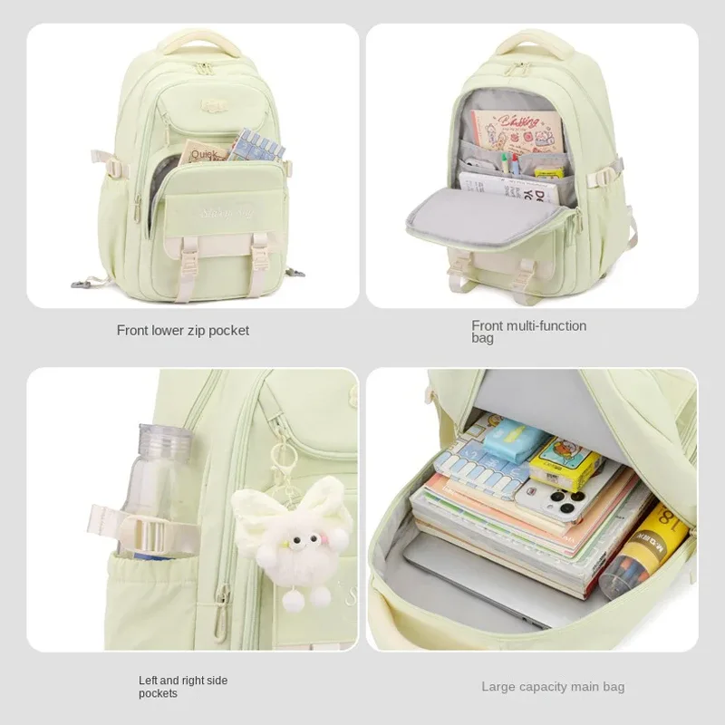 sac à dos scolaire pour enfants avec roulettes, sac à dos à roulettes pour filles, sac à dos d'étudiant, 2/6 roues, sac à dos scolaire à roulettes, sac à livres pour enfants