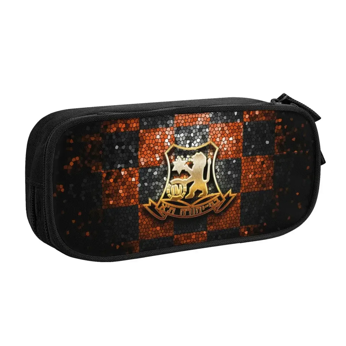 bnei yehuda tel aviv big capacity pencil pen case office college school large storage bag pouch holder box organizer