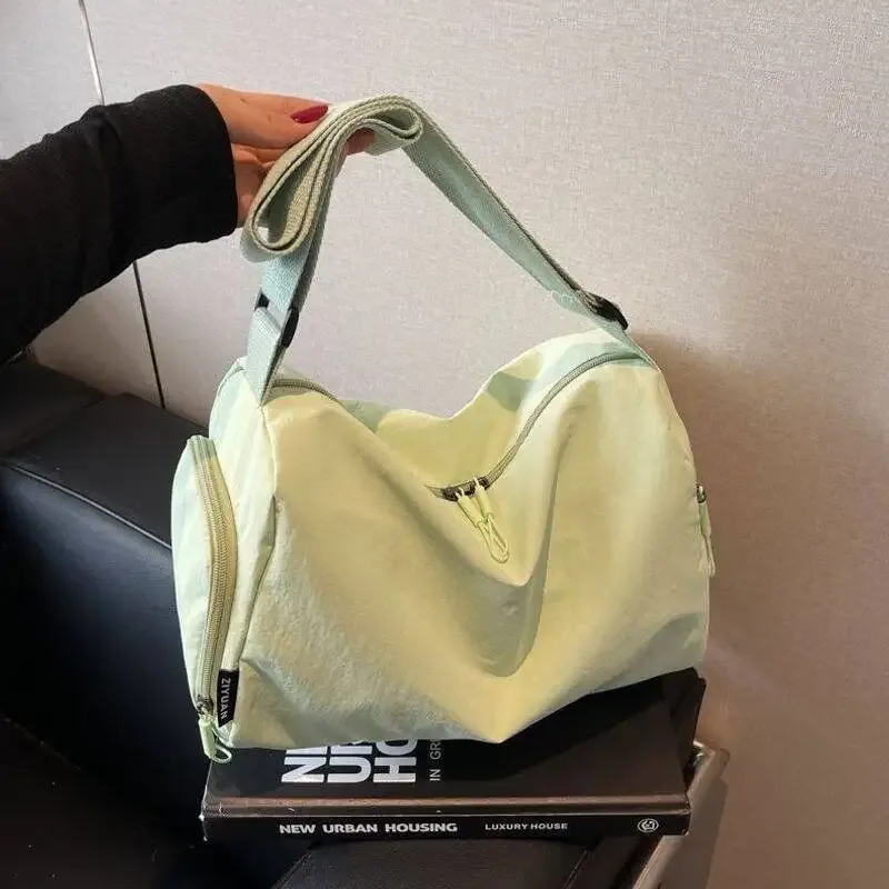 sac de voyage court pour le sport et le yoga, sac de natation grande capacité pour femme, sac de rangement portable, sac de fitness pour homme