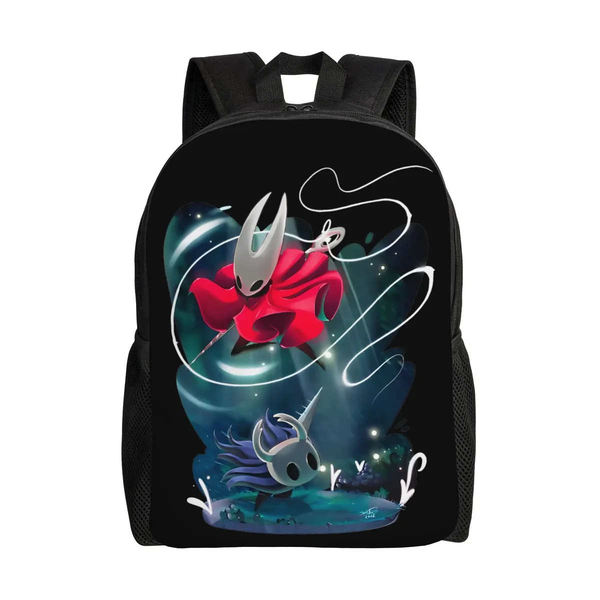 sac à dos décontracté hollow knight silksong pour l'extérieur, la randonnée, les voyages, le collège, pour hommes et femmes