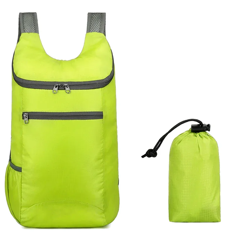 sac à dos pliable étanche pour hommes et femmes, sac de jour de voyage, sac de sport de loisirs, sac de camping portable, sac de randonnée, sac de plein air, grande capacité, unisexe