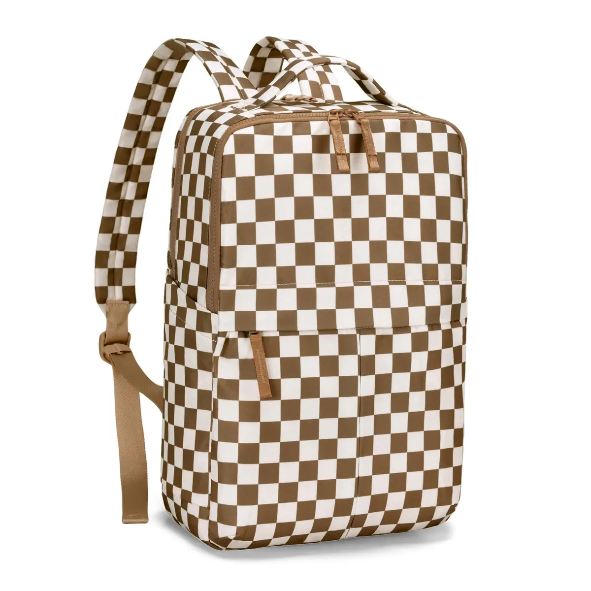 nouveaux sacs à bandoulière à carreaux pour l'école, unisexe, sac à dos tendance, sac de sport en nylon, grande capacité, sac d'entraînement durable