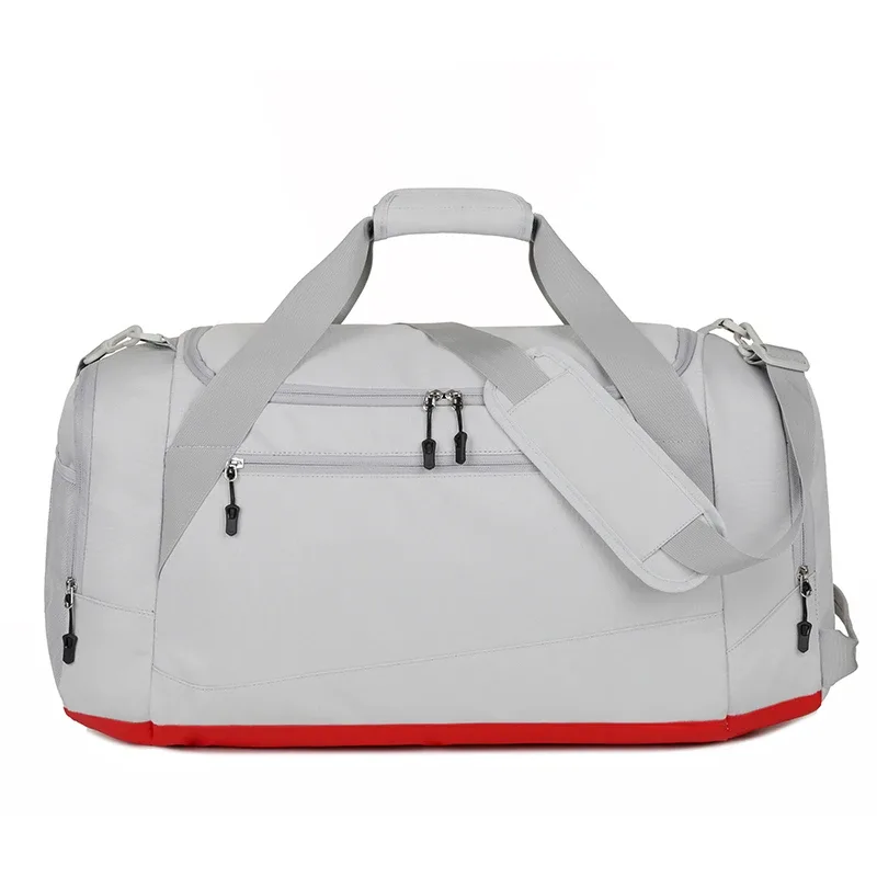 sac de voyage personnalisé haute capacité avec séparation sec/humide, sac de sport avec logo, sac de gym, sac de boxe avec nom imprimé