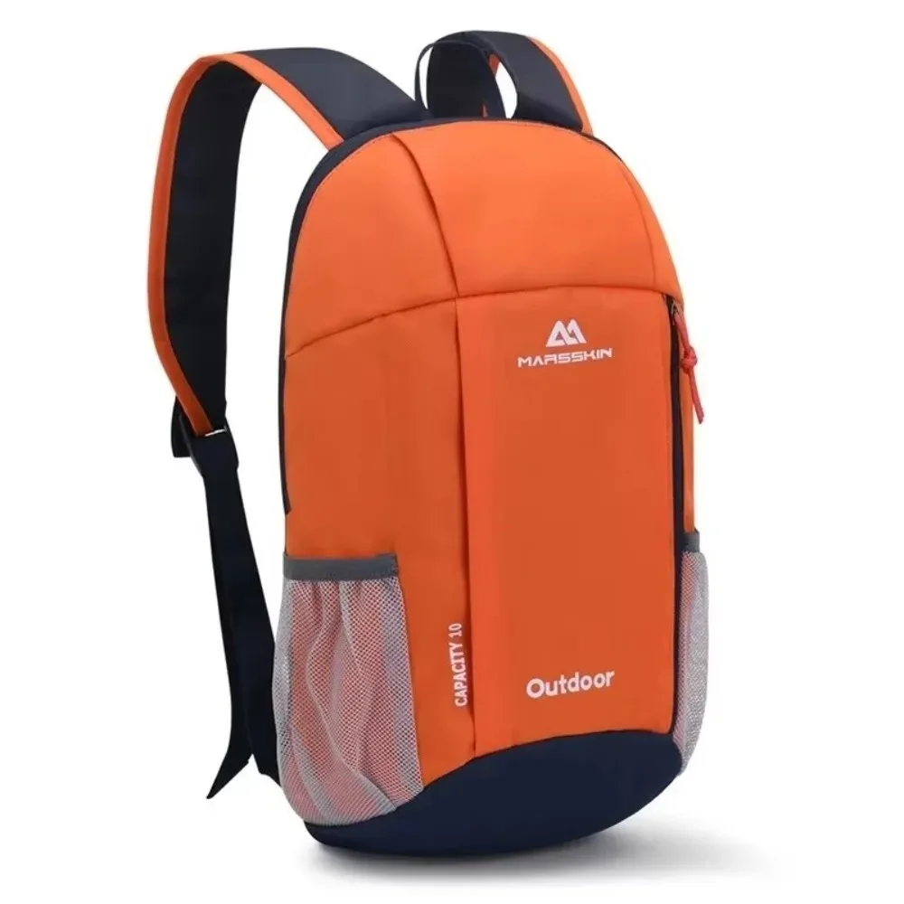 sac à dos d'escalade portable 10l, imperméable, avec fermeture éclair, sac de voyage en polyester, sac à dos décontracté pour étudiants, sports de plein air