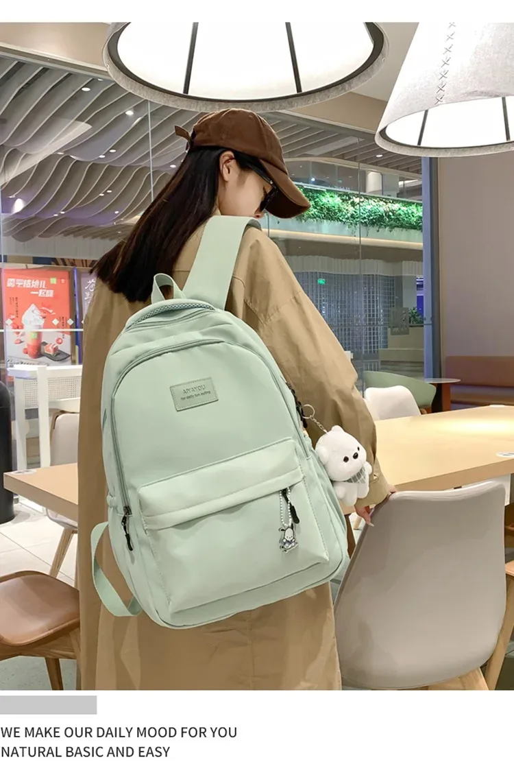 femmes mode collège sac à dos dame haute capacité étanche à la mode femmes sacs d'école pour ordinateur portable mignon fille voyage livre sacs mochilas