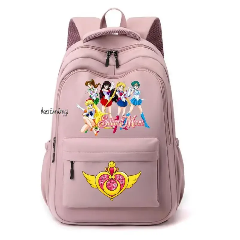 sacs d'école chaud marin lune imprimé étudiants capacité sac à dos adolescent femmes hommes voyage ordinateur portable mochila infantil cadeau