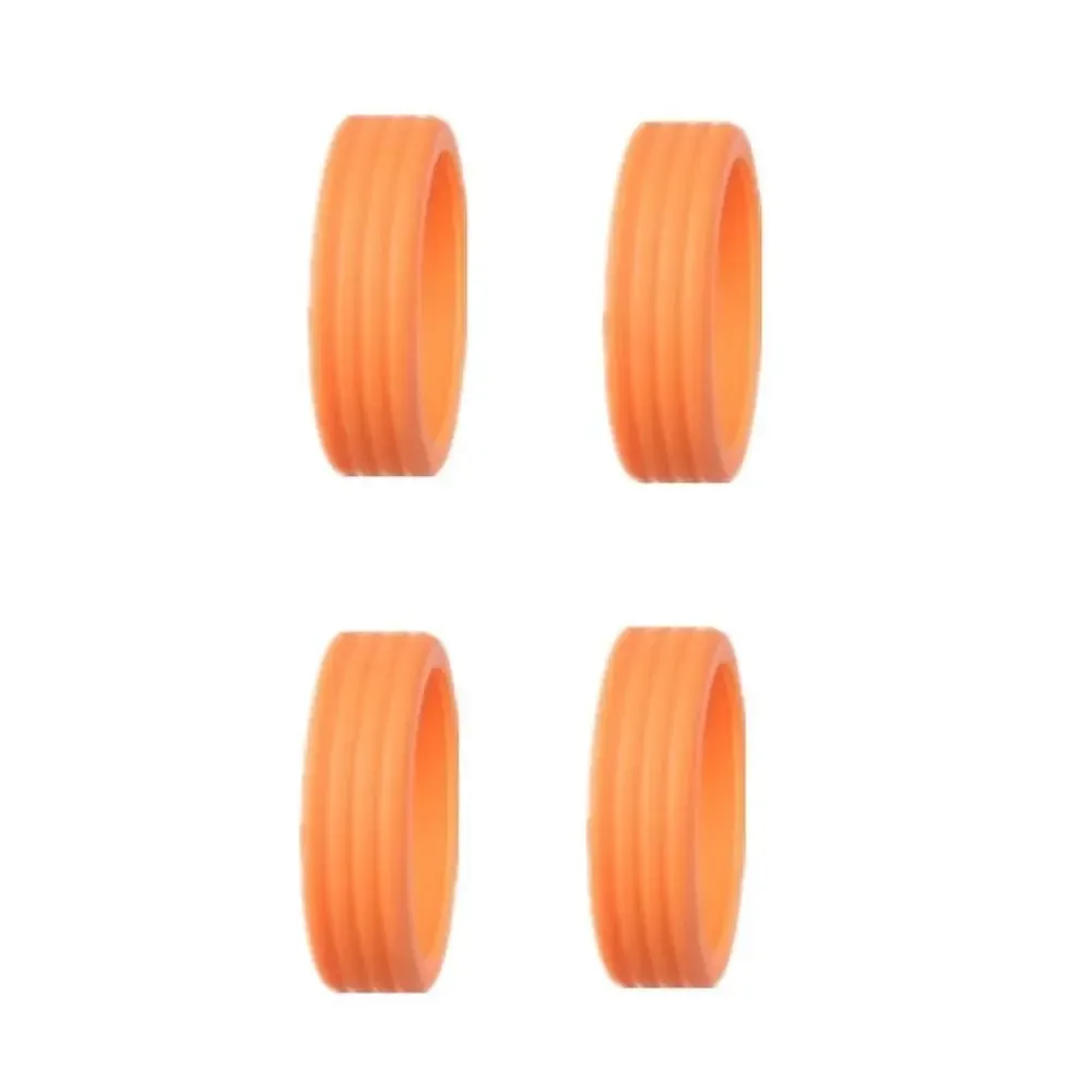 4/8 pièces/ensemble silicone bagages roues protecteur valise pièces essieux réduire roue porter valise roues protection couverture